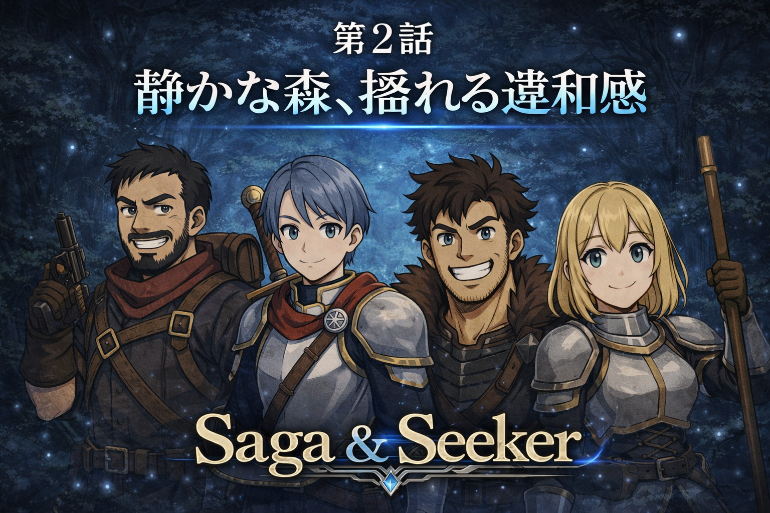 「静かな森、揺れる違和感」『Saga & Seeker』（サーガ＆シーカー）サガシカ