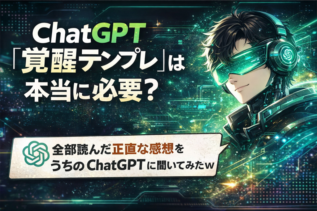 ChatGPTの使い方スレ6連発を検証｜結論：難しく考えすぎ