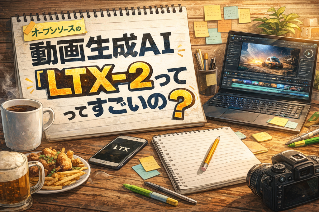 オープンソースの動画生成AI 新登場の「LTX-2」ってすごいの？