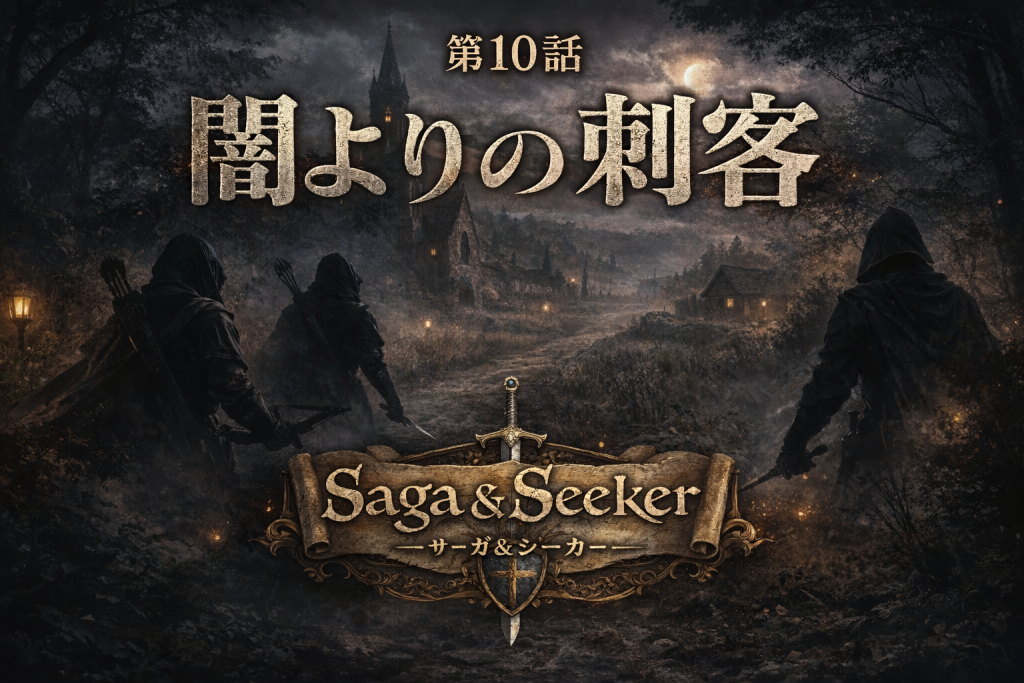 第10話「闇よりの刺客」『Saga & Seeker』（サーガ＆シーカー）